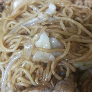 ヘルシオに入れるだけ！焼きそば